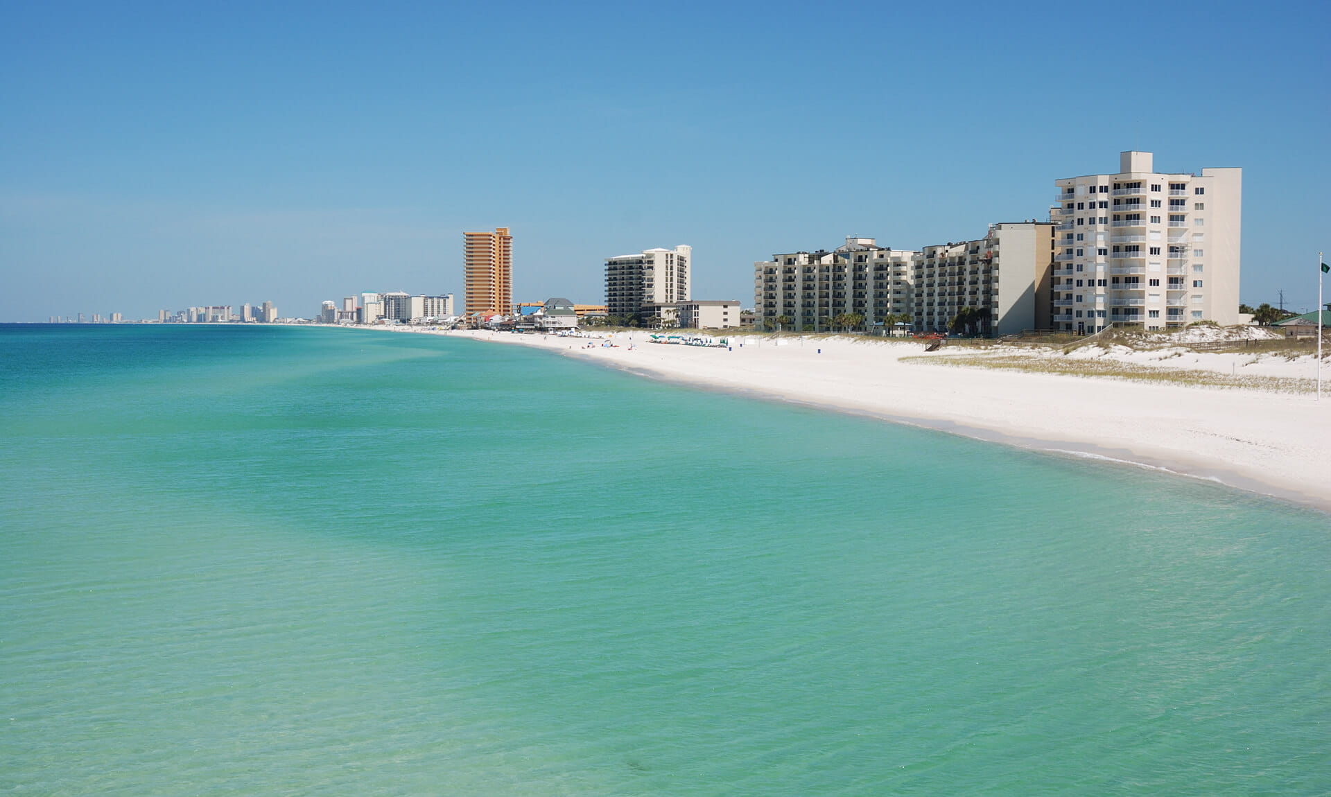 Florida Beach Ridge Skyline